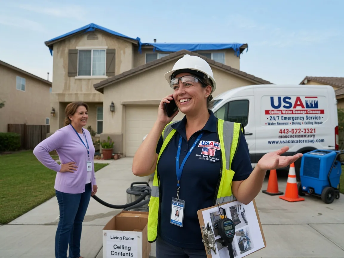 Ceiling Water Damage Restoration Ridgeway, MO FAQs